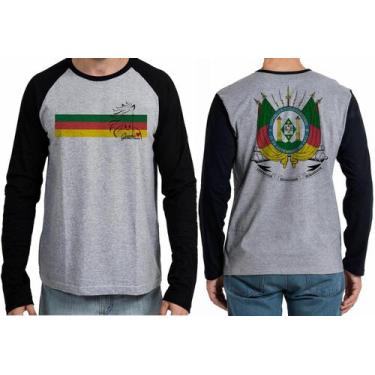 Imagem de Camiseta manga longa cavalo crioulo rio grande do sul RS Gaucho - Empó