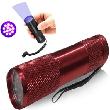 Imagem de Lanterna Ultra Violeta Luz Negra Dinheiro Falso Urina Gato - Luatek