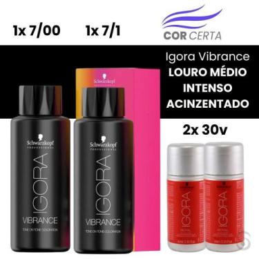 Imagem de Igora Vibrance LOURO MÉDIO INTENSO ACINZENTADO - Schwarzkopf, UNICA