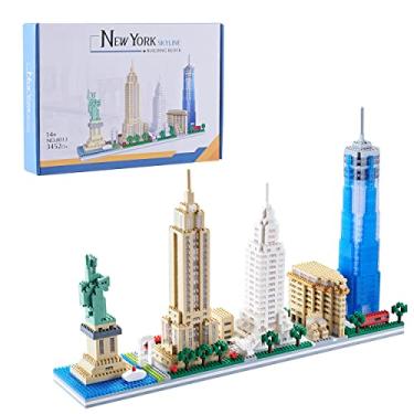 Imagem de LUKHANG New York Skyline Building Set - 3452pcs | Challenging & Detailed Architecture for Adults & Teens