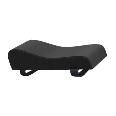 Imagem de Kokiya Capa de apoio para braço de cadeira de escritório, almofada para cotovelo, Preto, Tamanho real