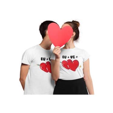 Imagem de Kit 2 Camisetas Dia dos Namorados Te Amo Casal Crush Namorado Noivos B
