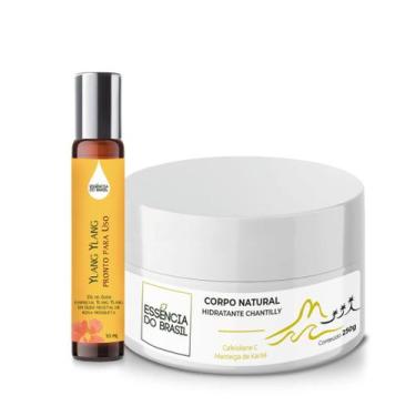 Imagem de Kit Nutrição Pele: Hidratante Chantilly + Óleo Ylang Ylang - Essência 