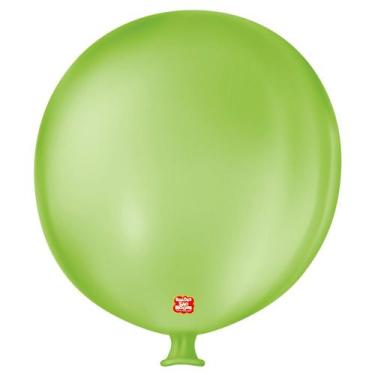 Imagem de Balão de Festa Látex Gigante 3 pés - 91cm - Verde Lima - 1 unidade - S