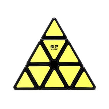 Imagem de Cubo Mágico Profissional 3x3 Pirâmide Pyraminx Triângulo QiYi QiMing A