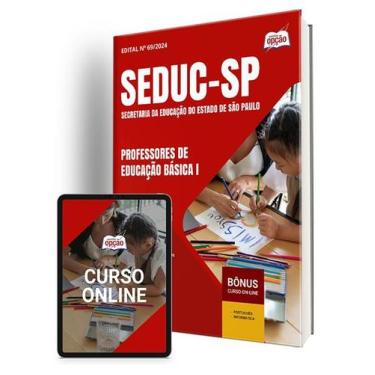 Imagem de Apostila SEDUC-SP 2024 - Professores de Educação Básica I - Sistema de