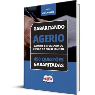 Imagem de Caderno AgeRio - 450 Questões Gabaritadas - Apostilas Opção