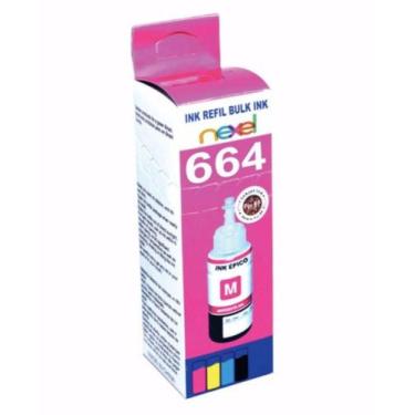 Imagem de tinta nexel refil para bulk ink vermelha 664