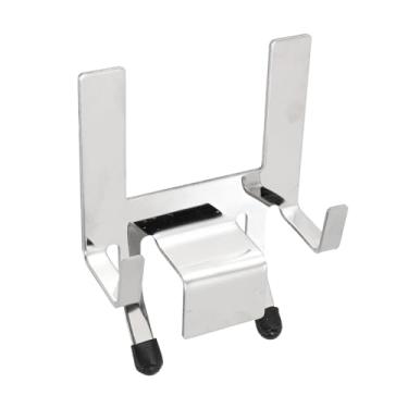 Imagem de Organizador Lento da Tampa do Fogão, Suporte de Aço Inoxidável da Tampa do Pote de Crock da Cozinha Com Almofada de Silicone Antiderrapante para a Cozinha do Restaurante do