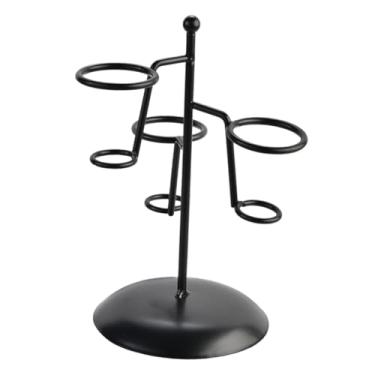 Imagem de Ｂｅｓｇａ Waffle Cone Titular Francês Fritar Carrinho de Exibição Cupcake Suporte de Cozimento para Chá de Bebê Decoração Aniversários Casa Cupcake, 3 Furos