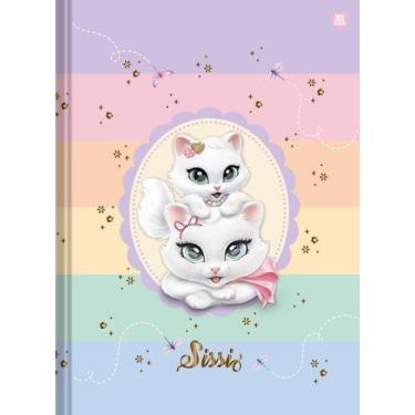 Imagem de Caderno (BROCHURÃO) Grande Pautado Sissi Capa Dura 48 Folhas Animativa