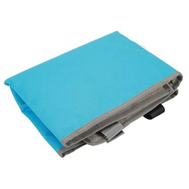 Imagem de Cama de Avião para Crianças, Extensor de Assentos de Avião, Cama Portátil Dobrável para Crianças, Acessórios de Viagem (Azul celeste)