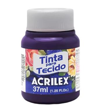 Imagem de Tinta Para Tecido Acrilex Fosca 37ml Escolha a Cor, 516 - VIOLETA