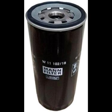 Imagem de Filtro óleo Scania R 440 2006 a 2011 Mann W 11 102/18 - MANN-FILTER