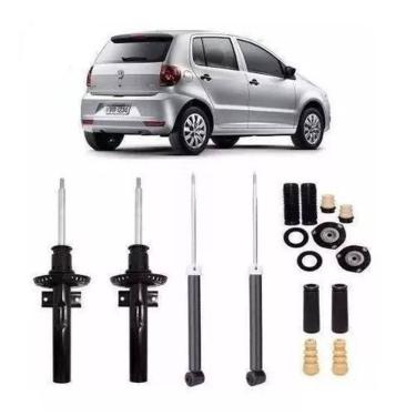 Imagem de 4 Amortecedor+ Kit Suspensão Fox 2012