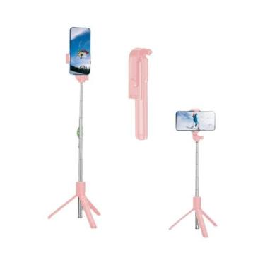Imagem de Selfie Stick com Tripé Telescópico 700mm - Suporte Portátil para Celul