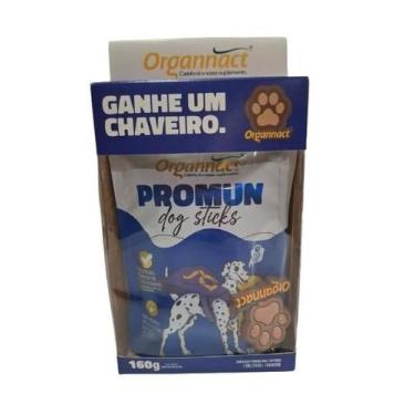 Imagem de Suplemento Promun Dog Sticks 160g + Chaveiro - Organnact