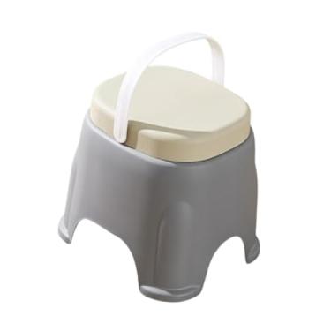 Imagem de Bothyi Passo do pé descanso com alça de banheiro anti -skid sentado banquinho Toliet Tool Skpering Banca para cadeira de jantar de garagem para quarto