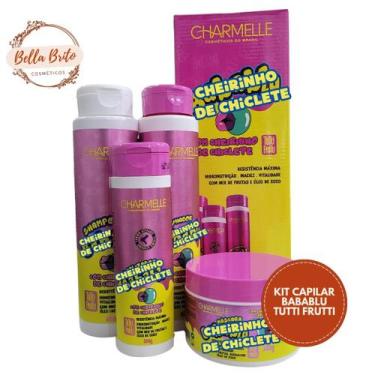 Imagem de Kit capilar  tutti frutti  cheirinho maravilhoso de infancia  4 itens 