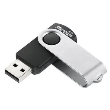 Imagem de Pen drive 8gb twist2 preto/prata pd587 - MULTI, 8GB