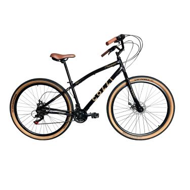 Imagem de Colli Bike, Bicicleta Vancouver Konfort, Aro 29 Aero Parede Dupla, 36 Raias, Quadro Rebaixado 15,5, Aço Carbono, Freio a Disco Dianterio e Traseiro, KIT 21 Velocidades, Guidão Konfort