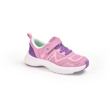 Imagem de pediped Tênis Flex Judy First Walker, roxo, 1 criança pequena unissex EUA, Roxa, 1 Little Kid