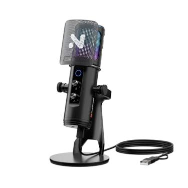 Imagem de NearStream Microfone condensador USB com RGB (AM35U)