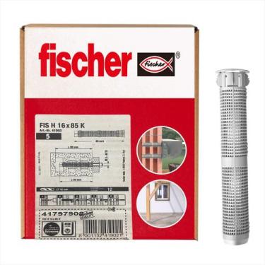 Imagem de Kits Bucha Camisa De Injeção Para Chumbador Quimico 12 e 16mm - Ficher