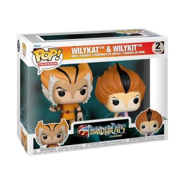 Imagem de Funko Pop Animation: Thundercats - Wilykat/Wilykit, 2-Pack - Collectable Vinyl Figure - Gift Idea - Official Merchandise - Toys for Kids & Adults - Cartoon/Animation Fans