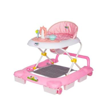 Imagem de Andador Infantil Musical Para Bebê La Bamba - Maxi Baby, Rosa