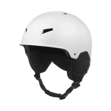 Imagem de Capacete de Neve Unissex para Esqui - Protetor de Orelha Removível e A
