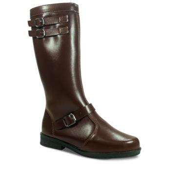 Imagem de Bota Montaria Feminina Cano Longo Infantil Fivela 09.55J (Café, BR, Criança de 4 a 8 anos, Numérico, 32)