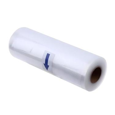 Imagem de Rolo Saco Plástico Seladora Vácuo Ranhuras 5m 15cm Gold Sand