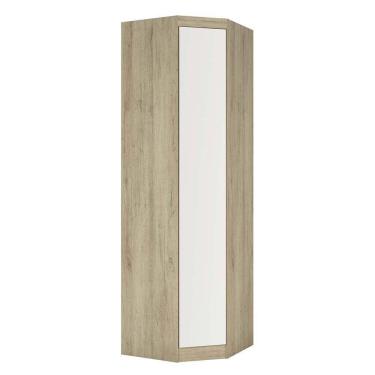 Imagem de Guarda Roupa Modulado Canto Oblíquo C/Espelho 1 Porta 3 Pt