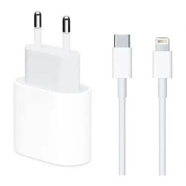Imagem de Carregador Usb-c Com Cabo Turbo 20w Para Iphone 13 13 Pro