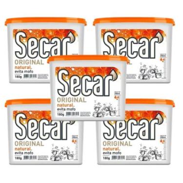 Imagem de 5 Antiumidade Mofo Secar 180g Antimofo Guarda Roupas Armários Pia Balc