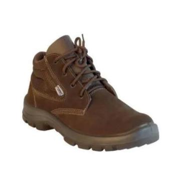 Imagem de Botina de amarrar f350 bap3np nobuck marrom b/p ca44114 effe, 38