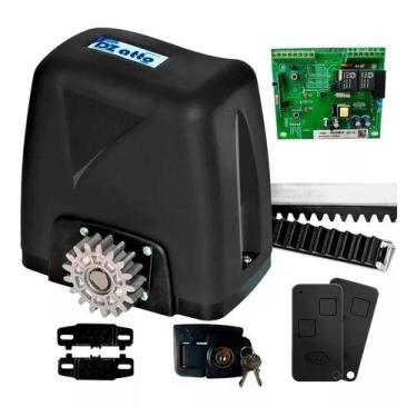 Imagem de Kit Motor P/ Portão Elétrico Dz Atto Turbo 350kg 3,5 Metros Rossi 220v