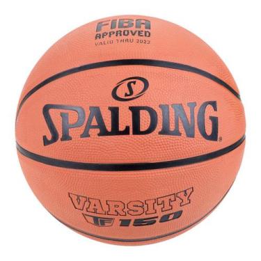 Imagem de Bola de Basquete Spalding Varsity TF - 150, Laranja, Único