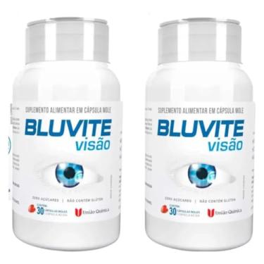 Imagem de Bluvite Visão Luteina, Zeaxantina, Astaxantina Kit 60 Capsulas Moles Zero Açucar