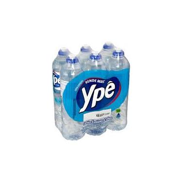 Imagem de 6 Detergente Ype Líquido Clear 500ml Cada - Ypê