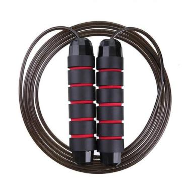 Imagem de Corda De Pular Cross Speed Rope Rolamento Profissional Fit - Bruartt