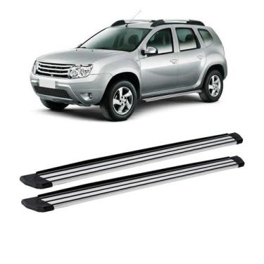 Imagem de Estribo Duster 2018 2019 2020 2021 2022 Plataforma Prata - CCF