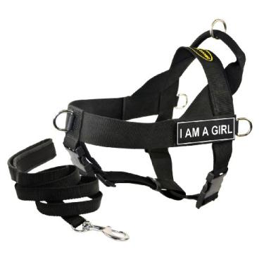 Imagem de Dean & Tyler Arreio DT Universal "I AM A Girl", GG, com correia acolchoada de 1,8 m.