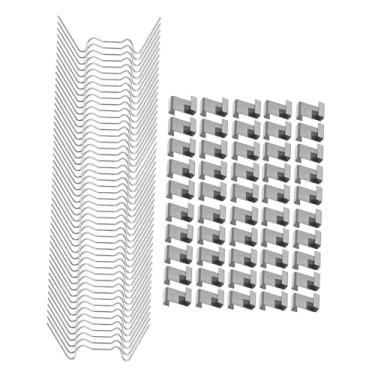 Imagem de Generic 100x Mini Clipes para Estufa para Pendurar, Clipes de aço Inoxidável para Vidros de Estufa