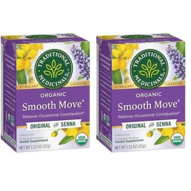Imagem de Chá Traditional Medicinals Smooth Move 16 sacos x 32 ml