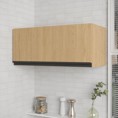 Imagem de Armário Aéreo Porta Basculante 70cm Nara Cabecasa Madeiramadeira Avena