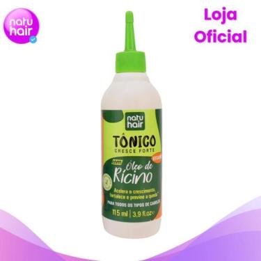 Imagem de Tônico Capilar - Cresce Forte - Óleo de Rícino NatuHair 115ml - Natuha