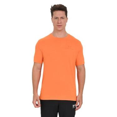 Imagem de Camiseta de Treino Masculina Under Armour Vanish Energy, Laranja, M