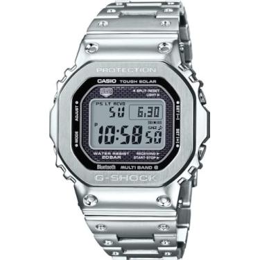 Imagem de Relógio CASIO G-SHOCK masculino digital prata GMW-B5000D-1DR
